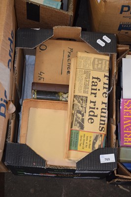 Lot 769 - Box of assorted books, Modern Foundary...