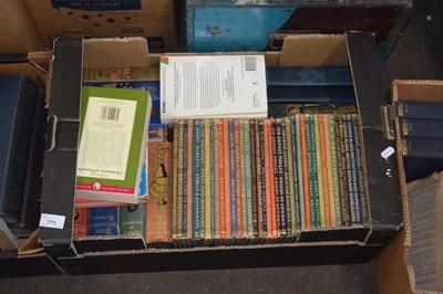 Lot 771 - Box of assorted books etc