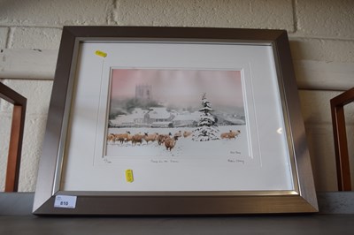 Lot 810 - Framed watercolour by Robin Storey, limited...