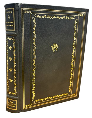 Lot 474 - SIR FRANCIS BACON: ESSAYS, ADVANCEMENT OF...