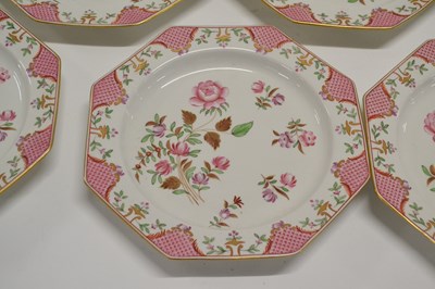 Lot 235 - Royal Worcester Octagonal Plates late 19th Century