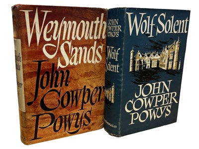 Lot 345 - JOHN COWPER POWYS: 2 Titles: WEYMOUTH SANDS,...