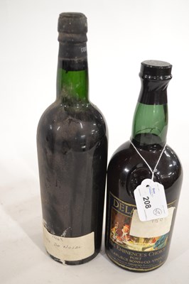 Lot 208 - Quinta do Nova 1963 Port, one bottle together...