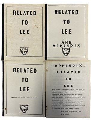 Lot 1290 - RELATED TO LEE: Family history of the Lee...