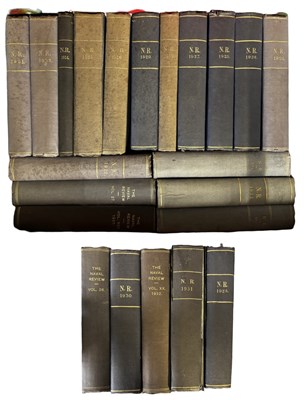 Lot 1338 - ONE BOX: THE NAVAL REVIEW - Various compendium...