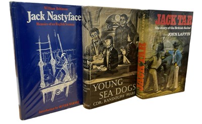 Lot 618 - NAVAL INTEREST: 3 Titles: WILLIAM ROBINSON:...