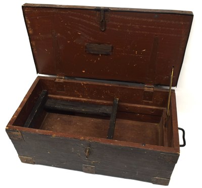 Lot 111 - Second World War Engineers chest with name "...