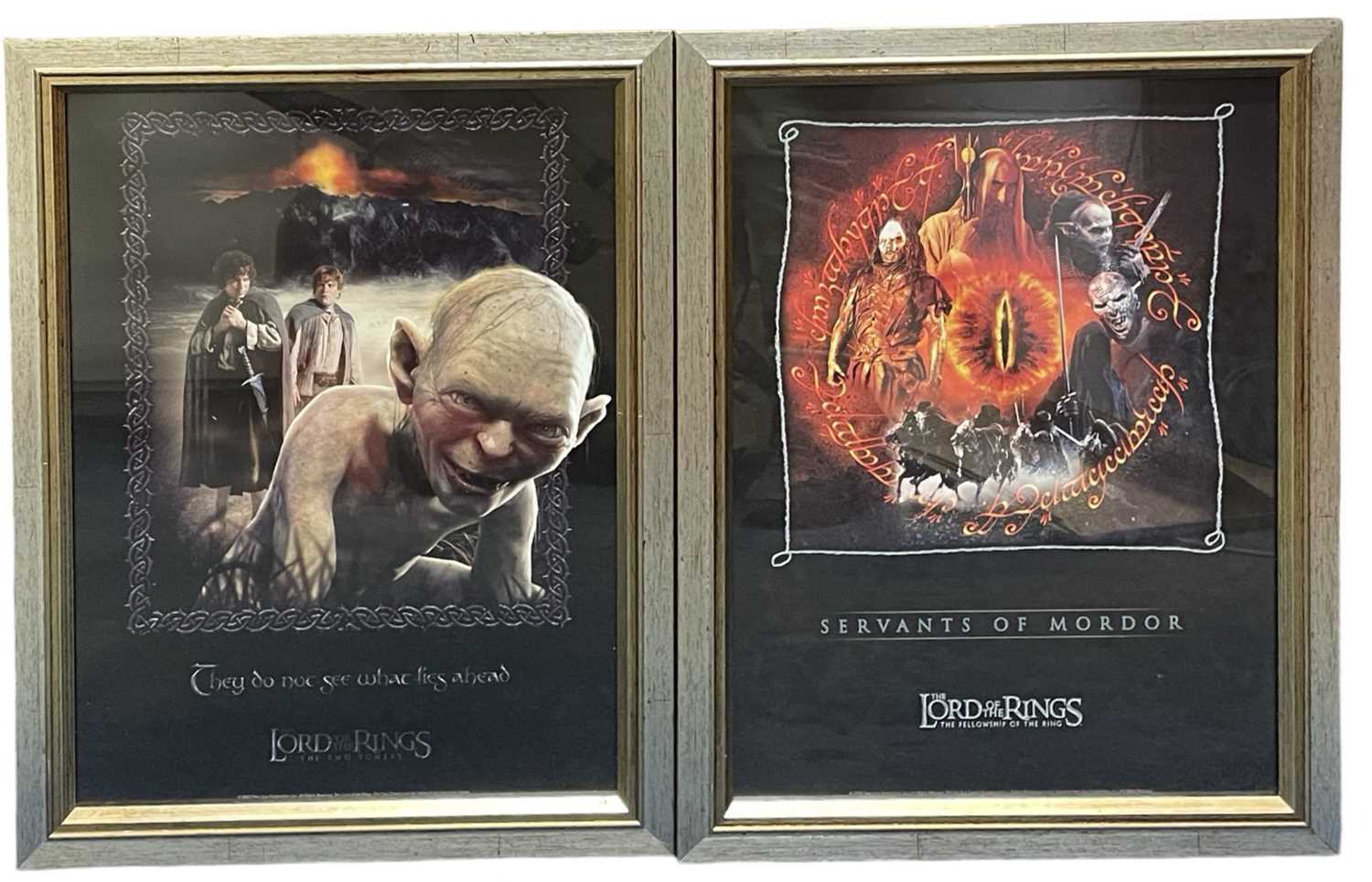 Lot 99 - A pair of limited edition Lord of the Rings...