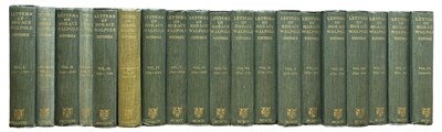 Lot 1082 - MRS PAGET TOYNBEE: THE LETTERS OF HORACE...