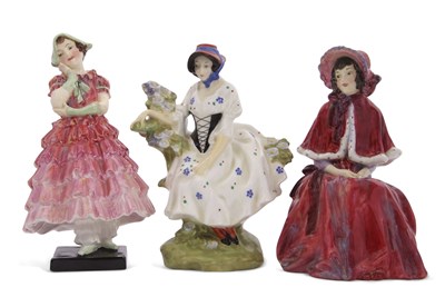 Lot 56 - Group of three Royal Doulton figures, 1930's...