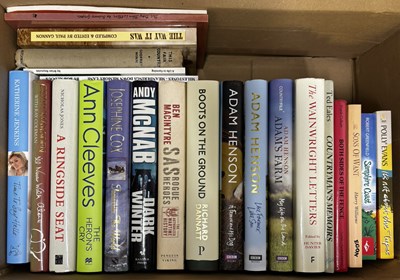 Lot 939 - ONE BOX: VARIOUS AUTHOR-INSCRIBED TITLES