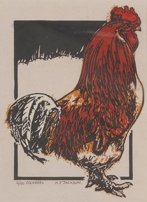 Lot 745 - H.J.Jackson (British, b.1938), 'Cockeral',...