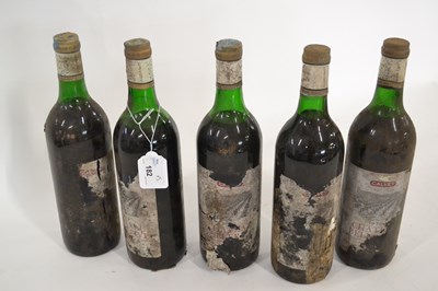 Lot 182 - 1970 Chateau Bellerive, Medoc, 5 bottles