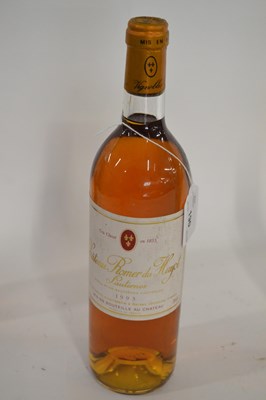 Lot 190 - 1993 Chateau Romer du Hayot, Sauternes, 1 bottle