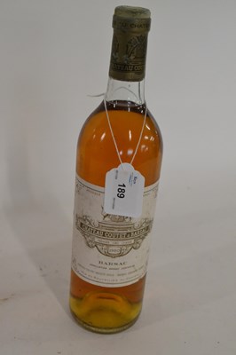 Lot 189 - 1980 Chateau Coutet, Sauternes, 1 bottle