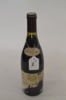 Lot 164 - 1987 Crozes Hermitage, 1 bottle