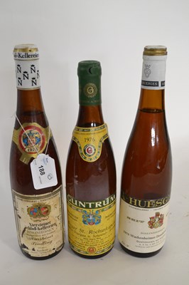 Lot 188 - 1976 Binger St Rochuskapelle Spatlese, Guntrum,...