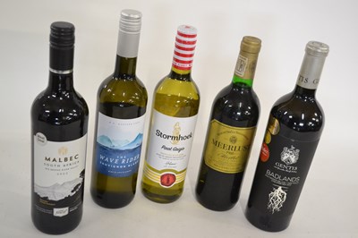 Lot 254 - South African Red & White Wine, 5 bottles