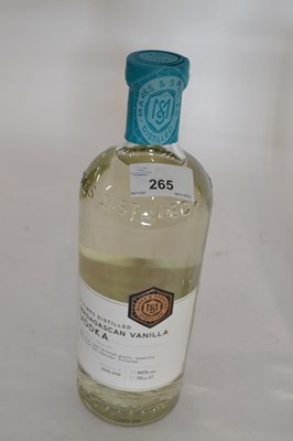 Lot 265 - Madagascan Vanilla Vodka, England - 40%, 1 bottle