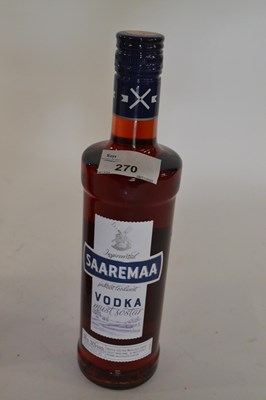 Lot 270 - Saaremaa Must Sostar Vodka (Blackcurrant),...