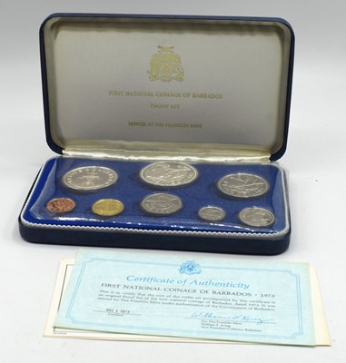 Lot 122 - Franklin mint - First National coinage of...