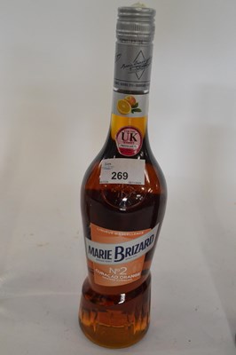 Lot 269 - Marie Brizard Orange Curacao France, - 30%, 1...