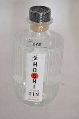 Lot 275 - Hoshi Japanese Small Batch Gin, Japan - 38%, 1...