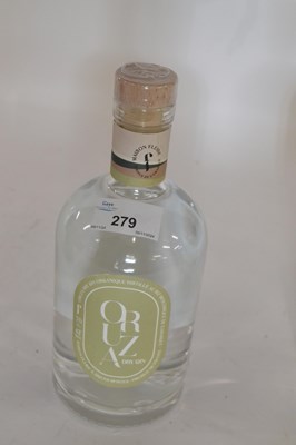 Lot 279 - Oruza Dry Gin, France - 42%, 1 bottle