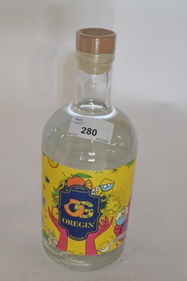 Lot 280 - Oregin Citrus Gin, India - 40%, 1 bottle