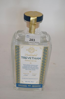 Lot 283 - Trevethan Cornish Dry Gin, UK - 43%, 1 bottle