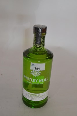 Lot 284 - Whitley Neill Gooseberry Gin - 43%, 1 bottle