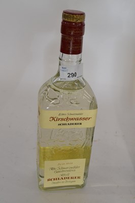 Lot 290 - Schladerer Kirsch - 42%, 1 bottle