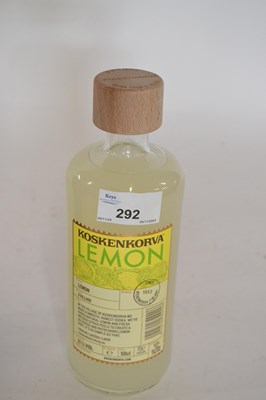 Lot 292 - Koskekorva Lemon Vodka, 1 bottle