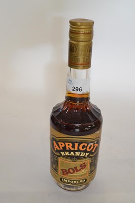 Lot 296 - Bols Apricot Brandy, 1 bottle