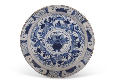 Lot 79 - An 18th Century Delft charger probably Dutch...