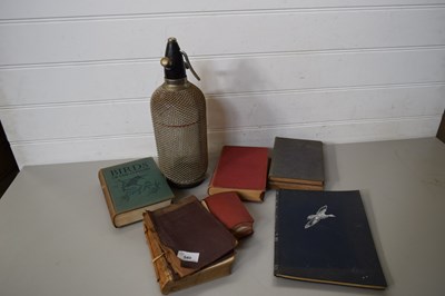 Lot 540 - MIXED LOT BOOKS AND A SODA SIPHON