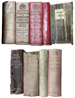 Lot 1025 - ONE BOX: Early editions of KELLY'S DIRECTORIES...