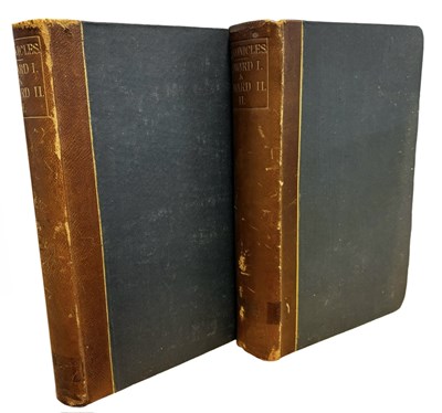 Lot 838 - WILLIAM STUBBS: CHRONICLES OF THE REIGNS OF...