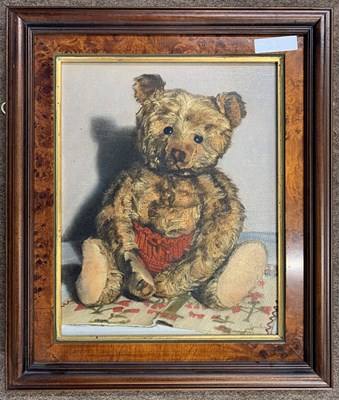 Lot 33 - Edna Bizon (British, b.1929), Study of a Teddy...