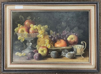 Lot 37 - Edna Bizon (British,1929-2016), Still life of...