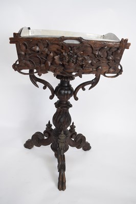 Lot 403 - Unusual 19th century plant stand, possibly of...
