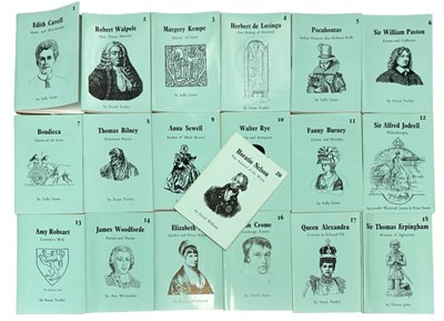 Lot 1112 - THE LARKS PRESS: POCKET BIOGRAPHIES, Numbers 1...