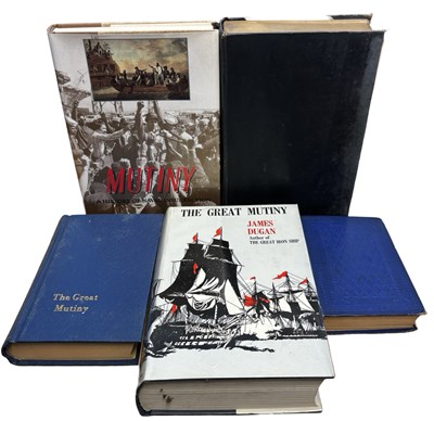 Lot 611 - NAVAL MUTINY: 5 Titles: LEONARD F GUTTRIDGE:...