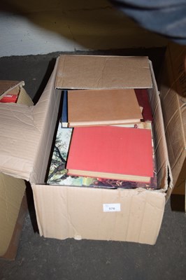 Lot 576 - ONE BOX OF MIXED BOOKS