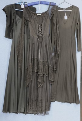 Lot 84 - Three lady's dresses to include a black Peace...