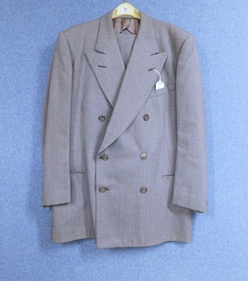 Lot 222 - A gentlemans double breasted suit by Hart...