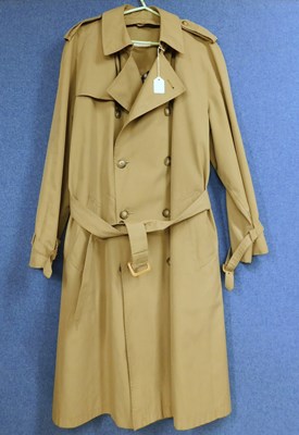 Lot 226 - A gentlemans trench coat by Brooks Bros,...