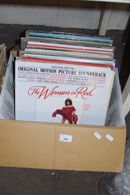 Lot 595 - ONE BOX OF LPS