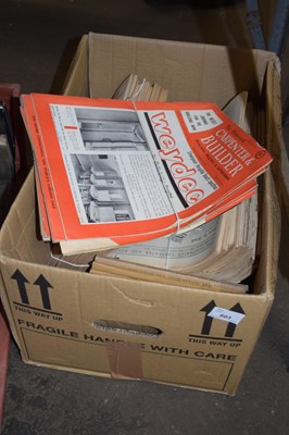 Lot 603 - BOX OF MIXED BOOKS AND MAGAZINES TO INCLUDE...