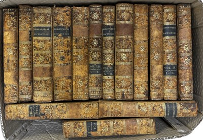 Lot 887 - ONE BOX: Leather bindings, BIOGRAPHICAL...